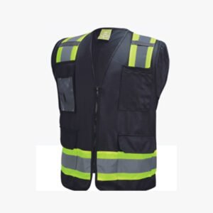 All solid safety vest